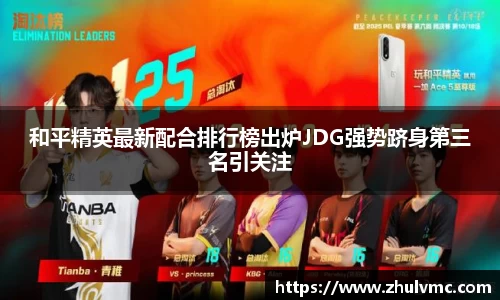 和平精英最新配合排行榜出炉JDG强势跻身第三名引关注